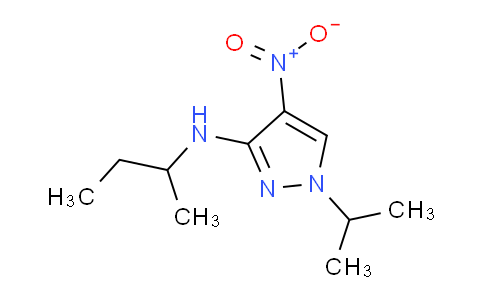 CAS No. 1429418-53-0, N-(sec-Butyl)-1-isopropyl-4-nitro-1H-pyrazol-3-amine