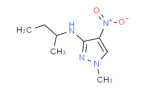 CAS No. 1429417-70-8, N-(sec-Butyl)-1-methyl-4-nitro-1H-pyrazol-3-amine
