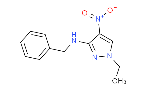 CAS No. 1429417-91-3, N-Benzyl-1-ethyl-4-nitro-1H-pyrazol-3-amine