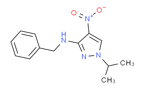 CAS No. 1429417-63-9, N-Benzyl-1-isopropyl-4-nitro-1H-pyrazol-3-amine