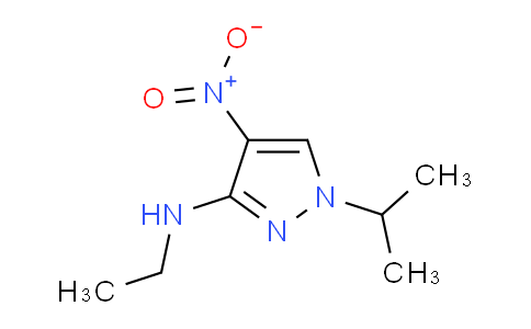 CAS No. 1429417-76-4, N-Ethyl-1-isopropyl-4-nitro-1H-pyrazol-3-amine