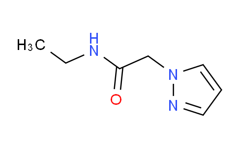CAS No. 1205076-85-2, N-ethyl-2-(1-pyrazolyl)acetamide