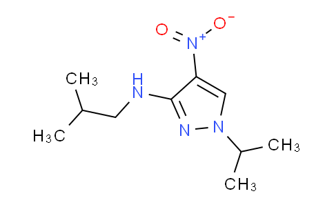 CAS No. 1429418-40-5, N-Isobutyl-1-isopropyl-4-nitro-1H-pyrazol-3-amine