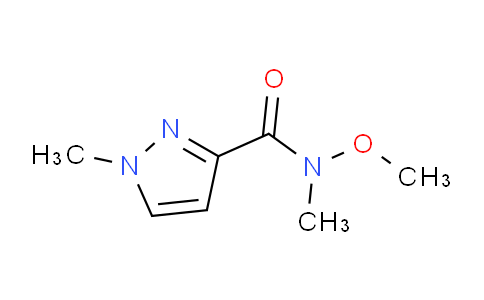 CAS No. 875553-40-5, N-Methoxy-N,1-dimethyl-1H-pyrazole-3-carboxamide