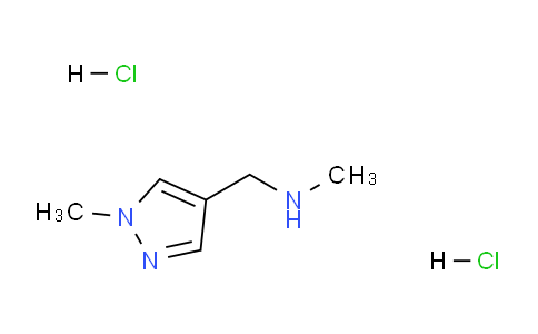 CAS No. 1431965-92-2, N-Methyl-1-(1-methyl-1H-pyrazol-4-yl)methanamine dihydrochloride