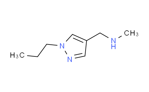 CAS No. 1006484-35-0, N-Methyl-1-(1-propyl-1H-pyrazol-4-yl)methanamine