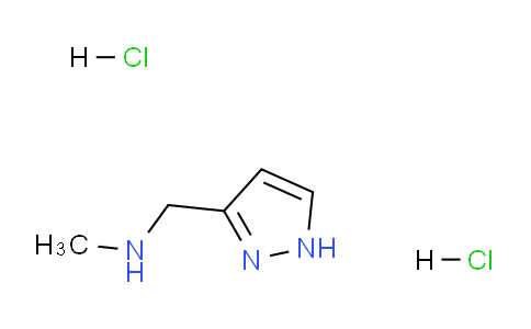 CAS No. 1350443-30-9, N-Methyl-1-(1H-pyrazol-3-yl)methanamine dihydrochloride