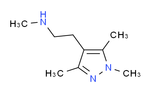 CAS No. 956950-96-2, N-Methyl-2-(1,3,5-trimethyl-1H-pyrazol-4-yl)ethanamine