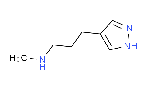 CAS No. 956963-48-7, N-Methyl-3-(1H-pyrazol-4-yl)propan-1-amine