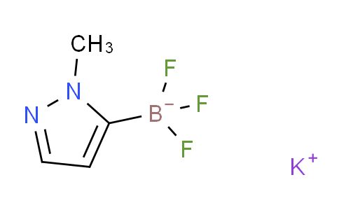 CAS No. 1258323-45-3, Potassium trifluoro(1-methyl-1H-pyrazol-5-yl)borate