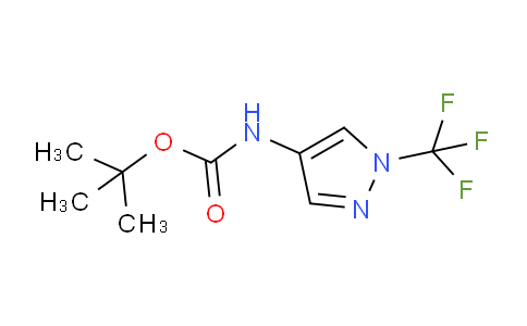 CAS No. 1706450-16-9, tert-Butyl (1-(trifluoromethyl)-1H-pyrazol-4-yl)carbamate