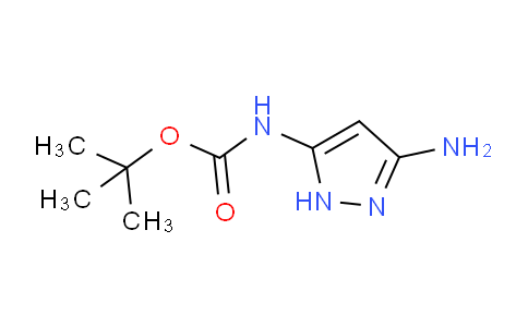 CAS No. 1290181-43-9, tert-Butyl (3-amino-1H-pyrazol-5-yl)carbamate