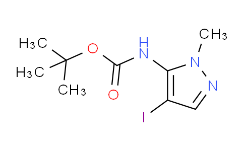 CAS No. 1710696-13-1, tert-Butyl (4-iodo-1-methyl-1H-pyrazol-5-yl)carbamate
