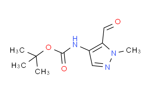 CAS No. 796845-65-3, tert-Butyl (5-formyl-1-methyl-1H-pyrazol-4-yl)carbamate
