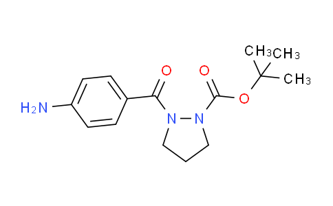 CAS No. 1198475-42-1, tert-Butyl 2-(4-aminobenzoyl)pyrazolidine-1-carboxylate