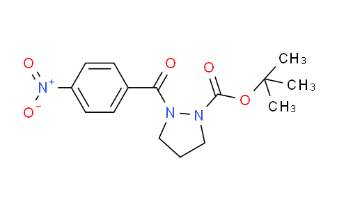CAS No. 1135283-69-0, tert-Butyl 2-(4-nitrobenzoyl)pyrazolidine-1-carboxylate