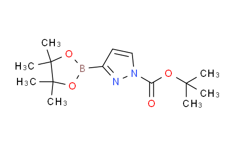 CAS No. 914672-66-5, tert-Butyl 3-(4,4,5,5-tetramethyl-1,3,2-dioxaborolan-2-yl)-1H-pyrazole-1-carboxylate