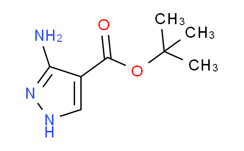 CAS No. 1646543-44-3, tert-Butyl 3-amino-1H-pyrazole-4-carboxylate
