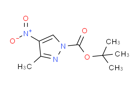 CAS No. 847139-22-4, tert-Butyl 3-methyl-4-nitro-1H-pyrazole-1-carboxylate