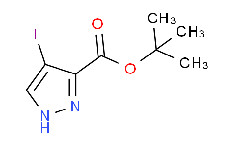 CAS No. 1354704-09-8, tert-Butyl 4-iodo-1H-pyrazole-3-carboxylate
