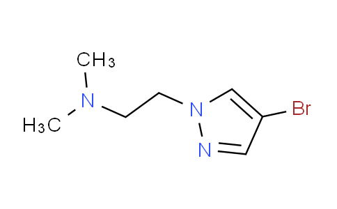 CAS No. 847818-54-6, [2-(4-Bromopyrazol-1-yl)ethyl]dimethylamine