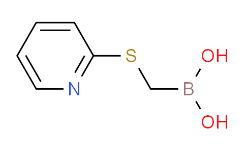 CAS No. 1256346-00-5, ((Pyridin-2-ylthio)methyl)boronic acid