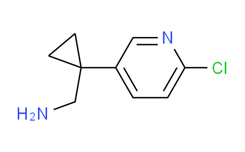 CAS No. 1060811-84-8, (1-(6-Chloropyridin-3-yl)cyclopropyl)methanamine