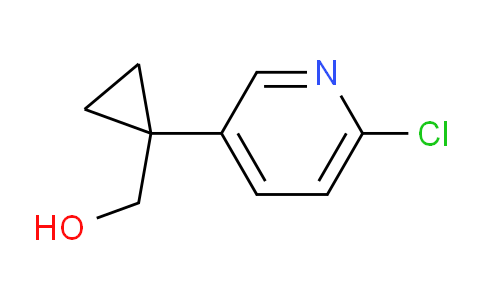 CAS No. 858036-16-5, (1-(6-Chloropyridin-3-yl)cyclopropyl)methanol