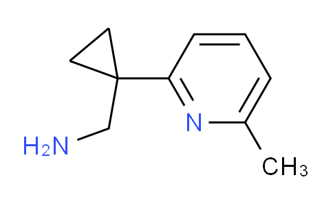 CAS No. 1060806-20-3, (1-(6-Methylpyridin-2-yl)cyclopropyl)methanamine