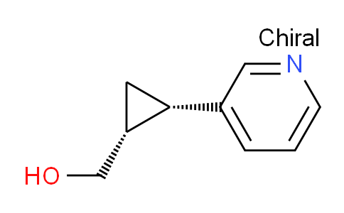 CAS No. 484654-44-6, (1R,2S)-rel-2-(3-Pyridinyl)-cyclopropanemethanol