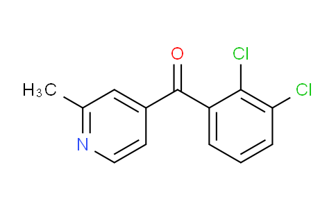 CAS No. 1187169-70-5, (2,3-Dichlorophenyl)(2-methylpyridin-4-yl)methanone