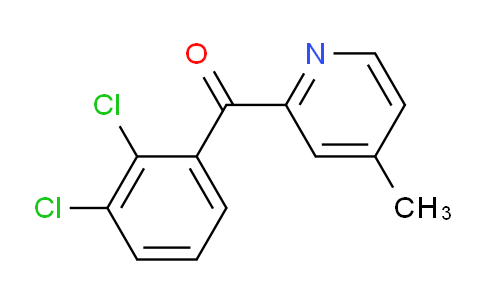 CAS No. 1187171-02-3, (2,3-Dichlorophenyl)(4-methylpyridin-2-yl)methanone