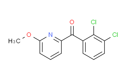 CAS No. 1187171-11-4, (2,3-Dichlorophenyl)(6-methoxypyridin-2-yl)methanone