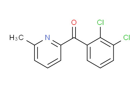 CAS No. 1187165-80-5, (2,3-Dichlorophenyl)(6-methylpyridin-2-yl)methanone