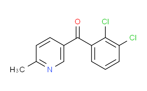 CAS No. 1187164-47-1, (2,3-Dichlorophenyl)(6-methylpyridin-3-yl)methanone