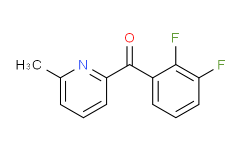 CAS No. 1187164-58-4, (2,3-Difluorophenyl)(6-methylpyridin-2-yl)methanone