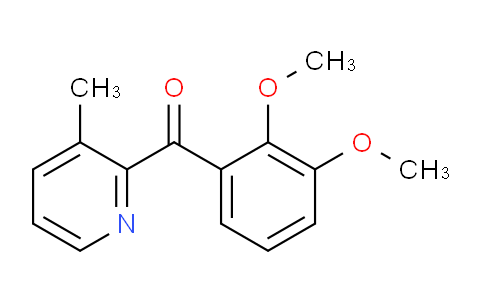 CAS No. 1187165-95-2, (2,3-Dimethoxyphenyl)(3-methylpyridin-2-yl)methanone