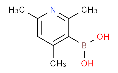 CAS No. 1029654-17-8, (2,4,6-Trimethylpyridin-3-yl)boronic acid