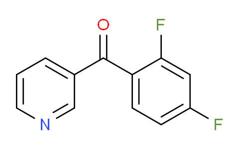 CAS No. 133385-30-5, (2,4-Difluorophenyl)(pyridin-3-yl)methanone