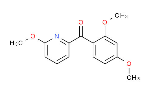 CAS No. 1187168-15-5, (2,4-Dimethoxyphenyl)(6-methoxypyridin-2-yl)methanone