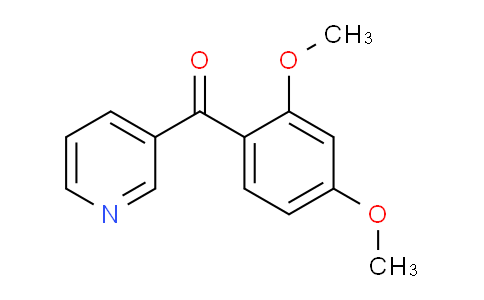 CAS No. 83640-27-1, (2,4-Dimethoxyphenyl)(pyridin-3-yl)methanone
