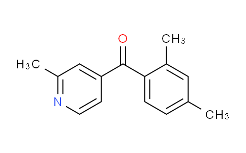 CAS No. 1187169-75-0, (2,4-Dimethylphenyl)(2-methylpyridin-4-yl)methanone