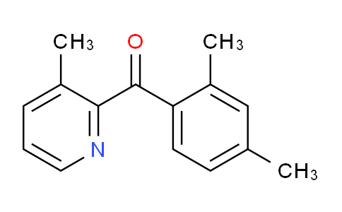 CAS No. 1187170-92-8, (2,4-Dimethylphenyl)(3-methylpyridin-2-yl)methanone
