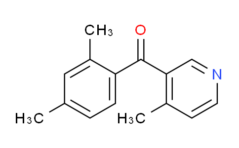 CAS No. 1187164-34-6, (2,4-Dimethylphenyl)(4-methylpyridin-3-yl)methanone