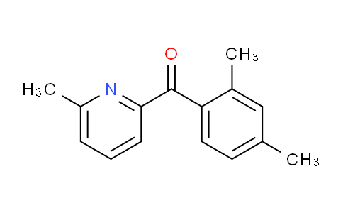 CAS No. 1187163-27-4, (2,4-Dimethylphenyl)(6-methylpyridin-2-yl)methanone