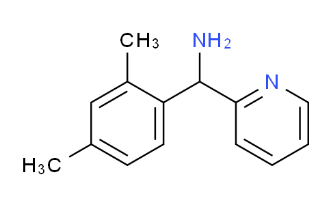 CAS No. 1017424-56-4, (2,4-Dimethylphenyl)(pyridin-2-yl)methanamine