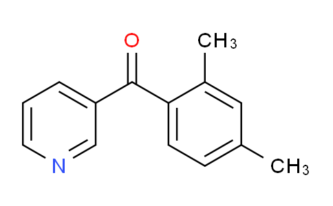 CAS No. 1094374-36-3, (2,4-Dimethylphenyl)(pyridin-3-yl)methanone