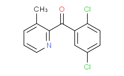 CAS No. 1187167-44-7, (2,5-Dichlorophenyl)(3-methylpyridin-2-yl)methanone
