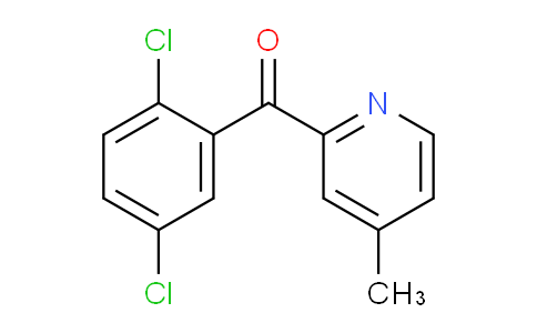 CAS No. 1187164-01-7, (2,5-Dichlorophenyl)(4-methylpyridin-2-yl)methanone