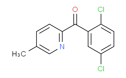 CAS No. 1187163-58-1, (2,5-Dichlorophenyl)(5-methylpyridin-2-yl)methanone